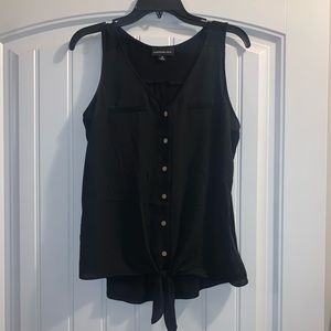 Black Sleeveless Tank